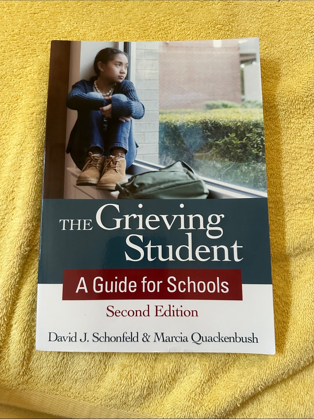 The Grieving Student Second Edition - A Guide for Schools (Blue/White Cover)